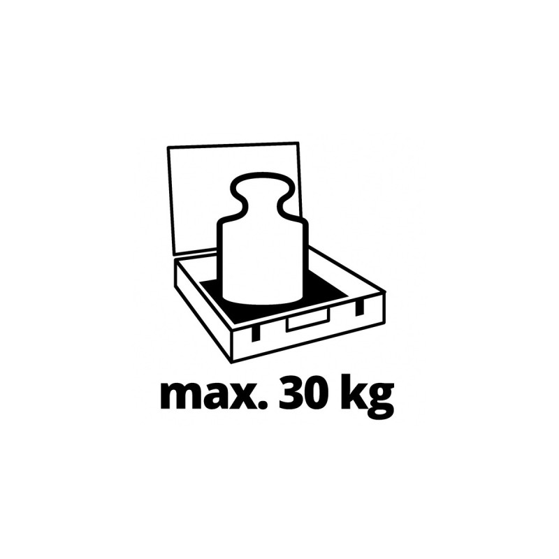 Einhell E-Box M55 /40, Werkzeugkiste(rot/schwarz)