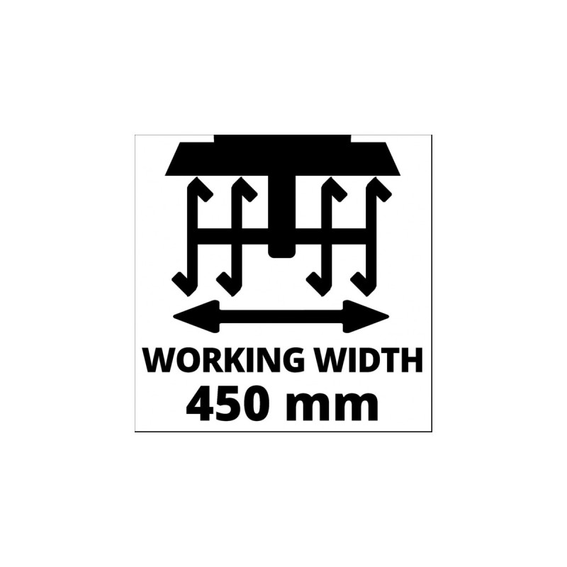 Einhell Elektro-Bodenhacke GC-RT 1545 M(rot/schwarz, 1.500 Watt)