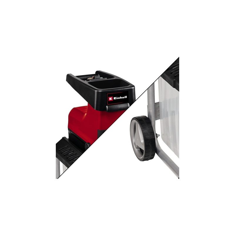 Einhell Elektro-Leisehäcksler GC-RS 60 CB(rot/schwarz, 2.300 Watt)