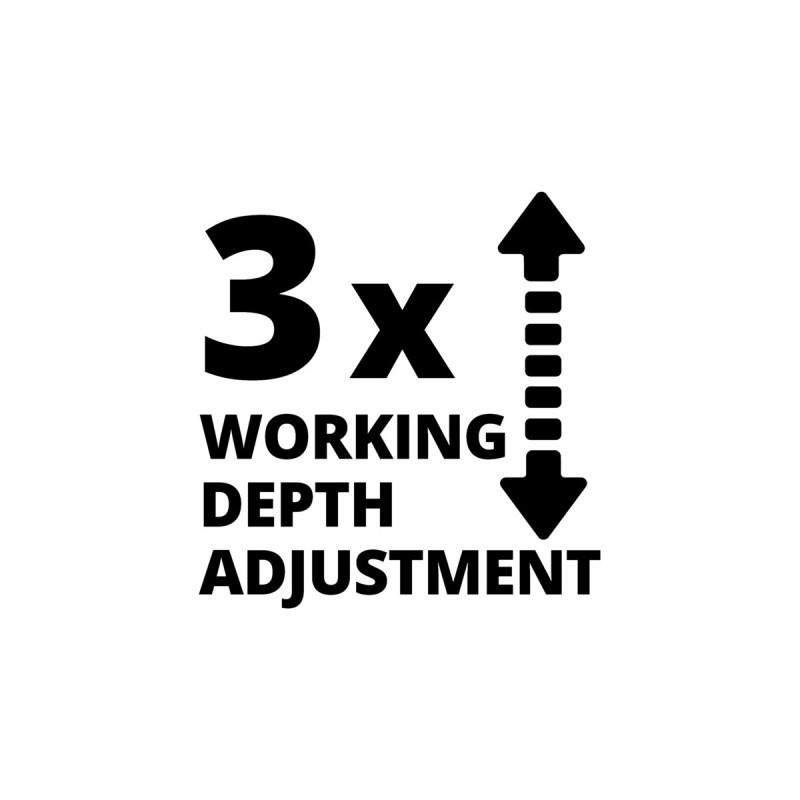 Einhell Elektro-Vertikutierer GC-ES 1231/1(rot/schwarz, 1.200 Watt)