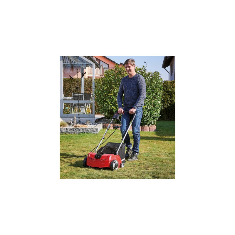 Einhell Elektro-Vertikutierer-Lüfter GC-SA 1231/1(rot/schwarz, 1.200 Watt)