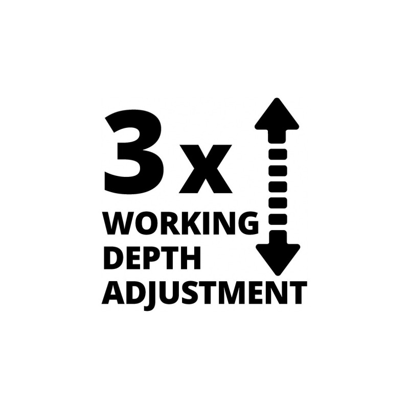 Einhell Elektro-Vertikutierer-Lüfter GC-SA 1231/1(rot/schwarz, 1.200 Watt)