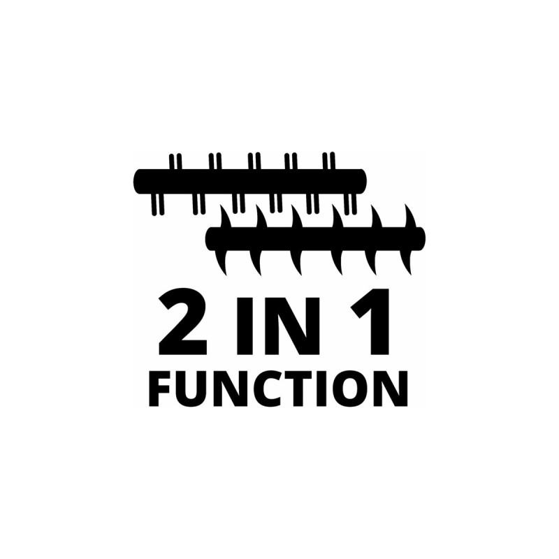 Einhell Elektro-Vertikutierer-Lüfter GE-SA 1640(rot/schwarz, 1.600 Watt)