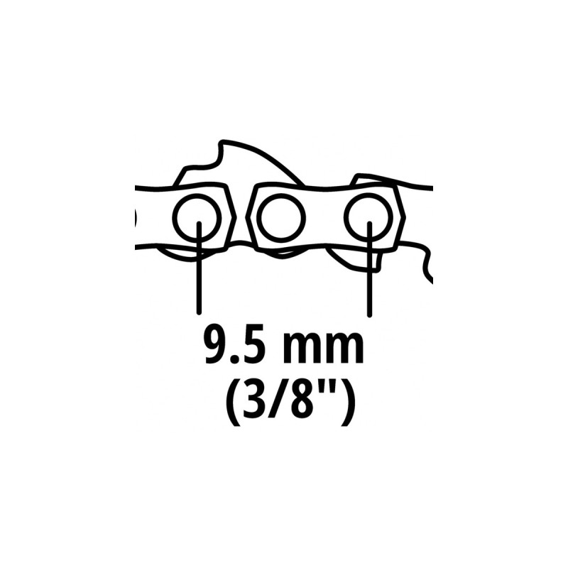 Einhell Ersatzkette 20cm, Sägekette(1,1mm 33T 3/8