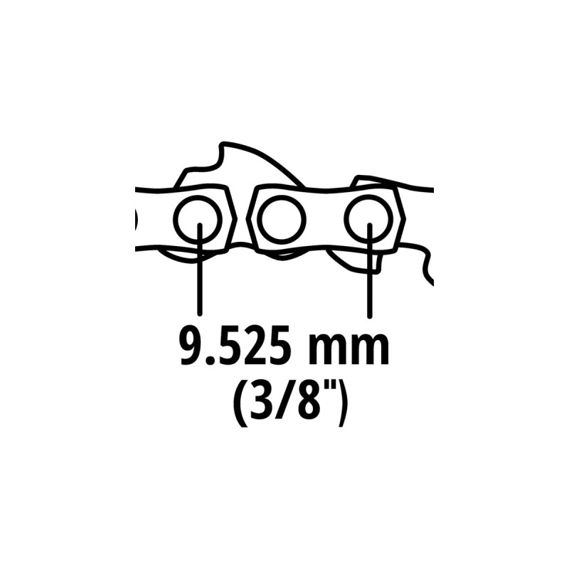 Einhell Ersatzkette 25cm 1,3 39T 3/8