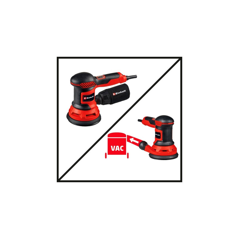 Einhell Exzenterschleifer TC-RS 425 E(rot/schwarz, 425 Watt)
