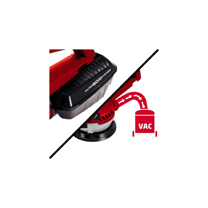 Einhell Exzenterschleifer TE-RS 40 E(rot/schwarz, 400 Watt)