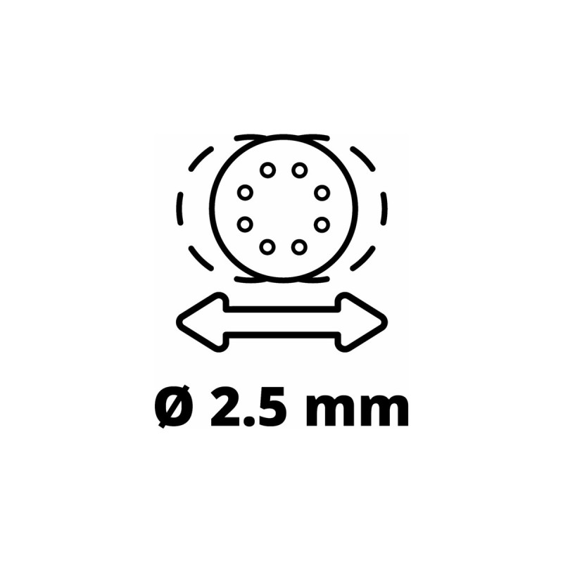Einhell Exzenterschleifer TE-RS 40 E(rot/schwarz, 400 Watt)