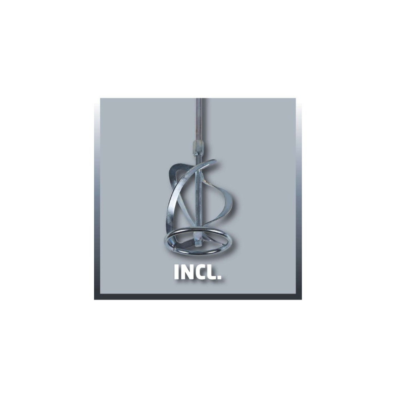 Einhell Farb-Mörtelrührer TC-MX 1200 E, Rührwerk(rot/schwarz, 1.200 Watt)