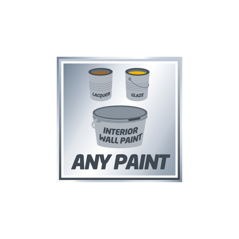 Einhell Farbsprühsystem TC-SY 600 S, Sprühpistole(rot/schwarz, 600 Watt)