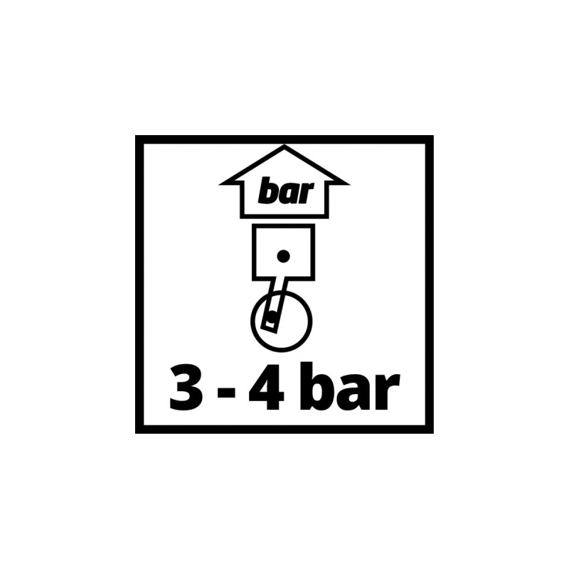 Einhell Farbspritzpistole mit Fließbecher, Sprühpistole(silber)