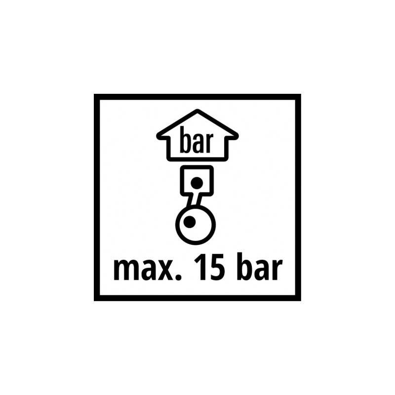 Einhell Gewebeschlauch 4138100, Druckluftschlauch(weiß, 10 Meter)