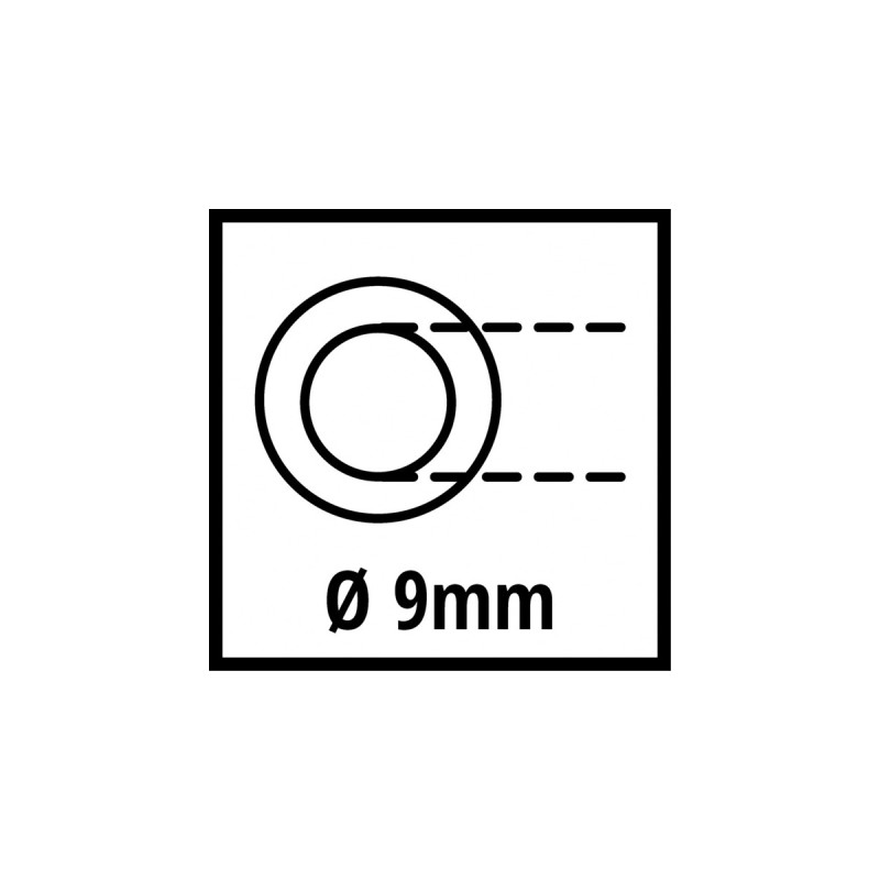 Einhell Gewebeschlauch 4138210, Druckluftschlauch(hellblau, 15 Meter)