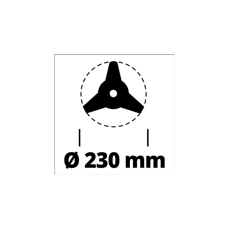 Einhell Grasmesser 230mm, Ersatzmesser