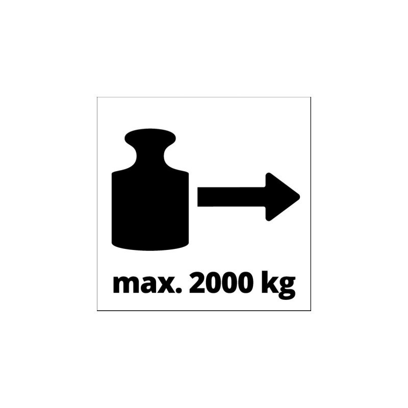 Einhell Handhebelseilzug TC-LW 2000, Seilwinde(rot)