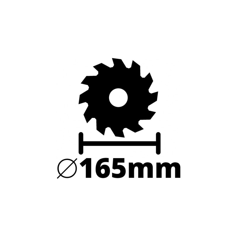 Einhell Handkreissäge TC-CS 1250(rot/schwarz, 1.250 Watt)