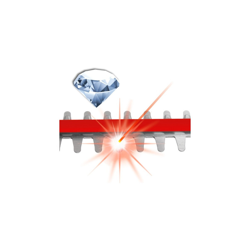 Einhell Heckenschere GC-EH 6055/1(rot/schwarz, 600 Watt)