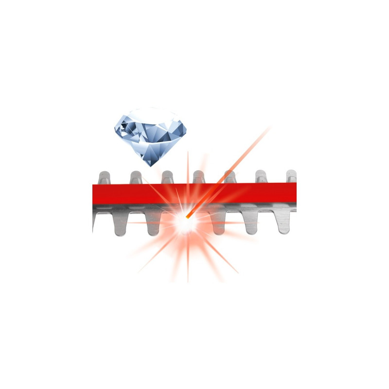 Einhell Heckenschere GE-EH 7067(rot/schwarz, 700 Watt)