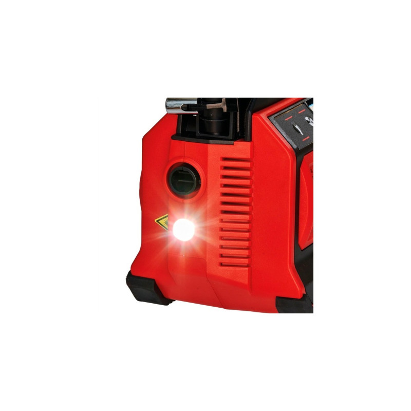 Einhell Hybrid-Kompressor PRESSITO 18/25 Hybrid, 18Volt / 220Volt(rot/schwarz, ohne Akku und Ladegerät)