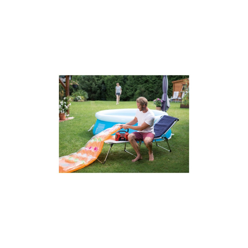 Einhell Hybrid-Kompressor PRESSITO, 18Volt / 220Volt(rot/schwarz, ohne Akku und Ladegerät)