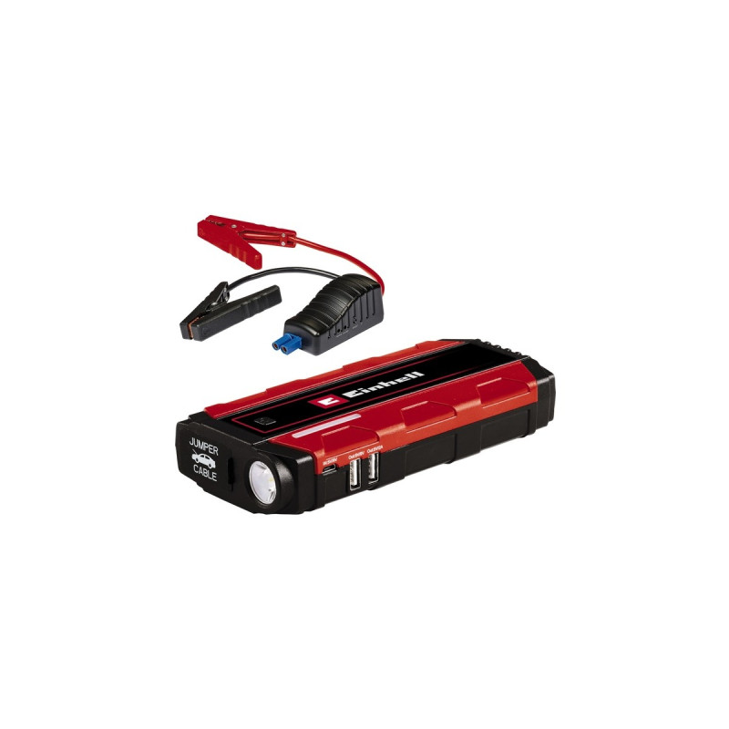 Einhell Jump-Start Powerbank CE-JS 8(rot/schwarz, Starthilfe für Benziner)