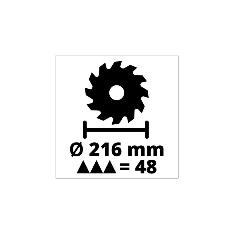 Einhell Kapp-und Gehrungssäge TC-MS 216(rot/schwarz, 1.400 Watt)