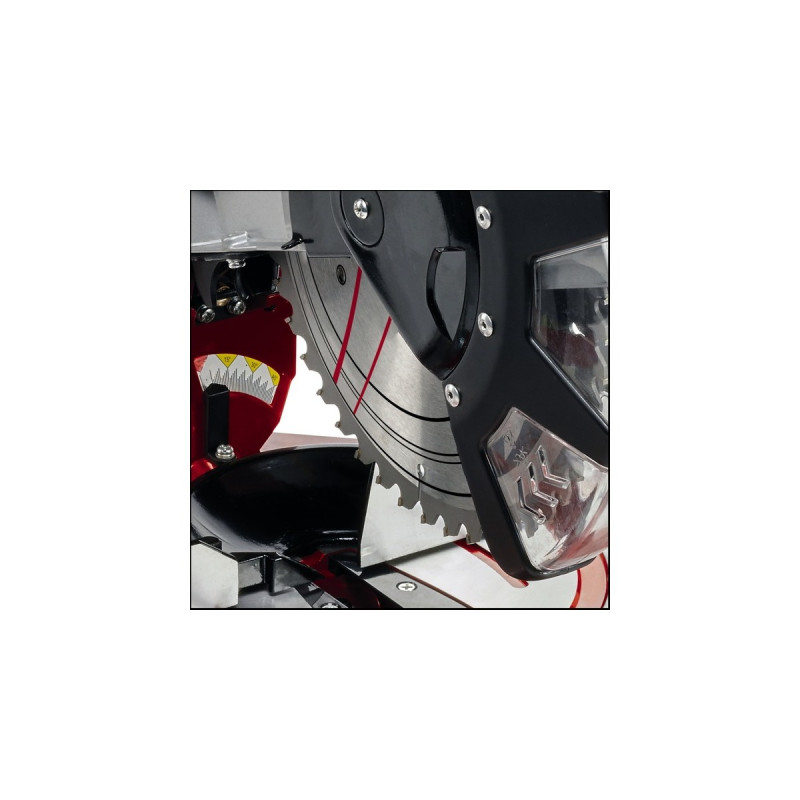 Einhell Kapp-und Gehrungssäge TC-MS 2513 L(rot, 1.600 Watt)