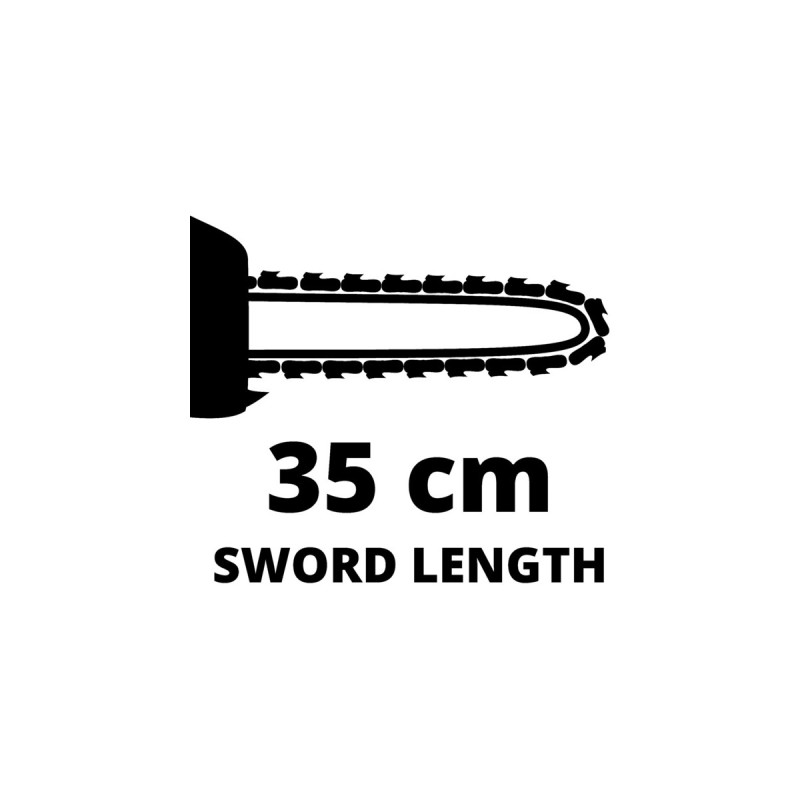 Einhell Kettensäge GH-EC 1835, Elektro-Kettensäge(rot/schwarz, 1800 Watt)