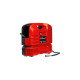 Einhell Koffer-Kompressor TC-AC 190 OF Set(rot/schwarz, 1.100 Watt, Reifen-Füllgerät, Druckluftschlauch)