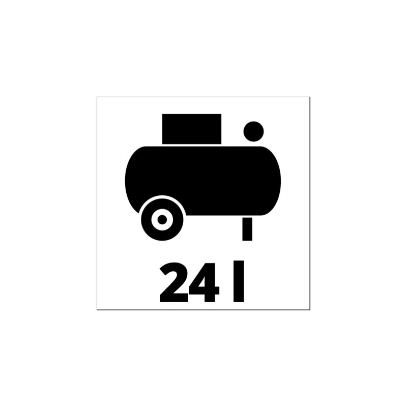 Einhell Kompressor TC-AC 190/24/8(rot, 1.100 Watt)