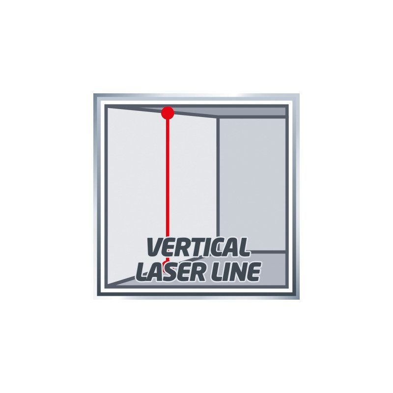 Einhell Kreuzlinienlaser TE-LL 360(schwarz/rot, rote Laserlinien)