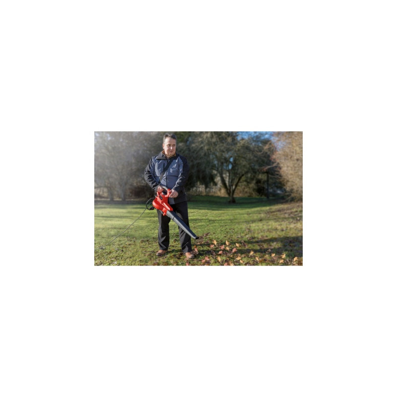 Einhell Laubsauger/Laubbläser GC-EL 3000 E(rot/schwarz, 3.000 Watt)