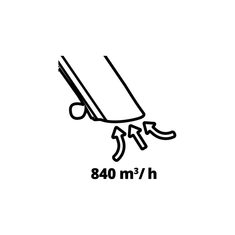 Einhell Laubsauger/Laubbläser GC-EL 3000 E(rot/schwarz, 3.000 Watt)