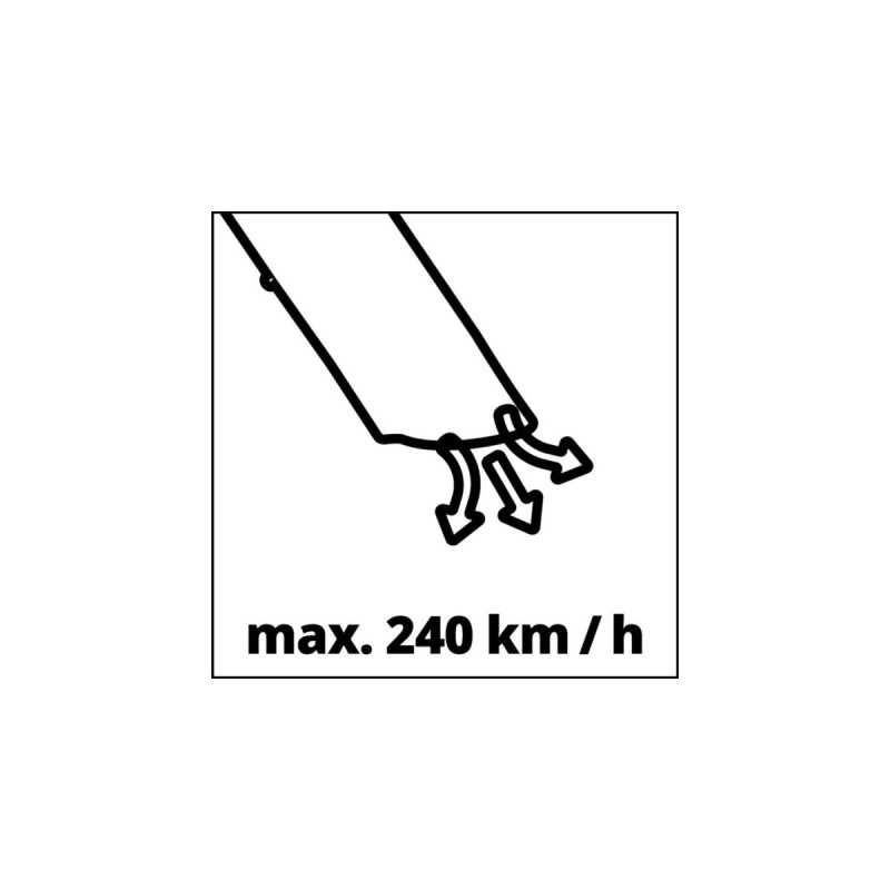 Einhell Laubsauger/Laubbläser GC-EL 3024 E(rot/schwarz, 3.000 Watt)