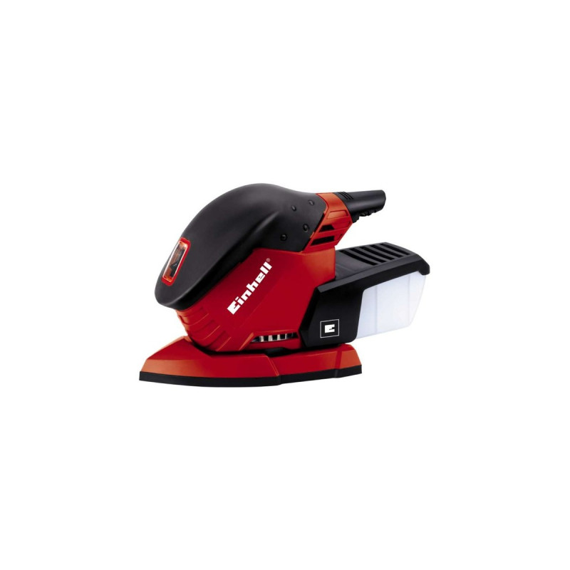 Einhell Multischleifer TE-OS 1320, Deltaschleifer(rot/schwarz, 130 Watt)