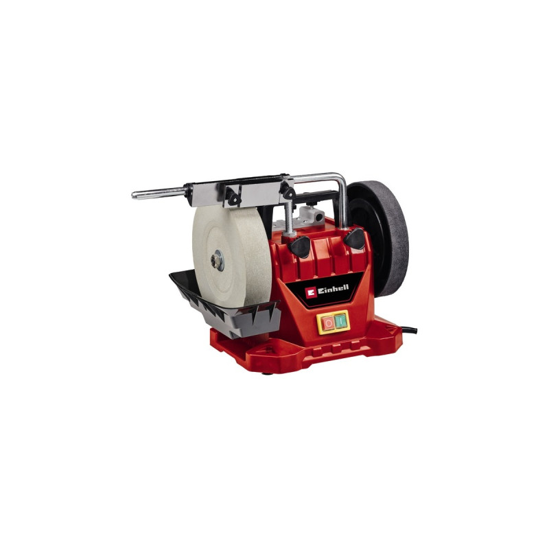 Einhell Nass-Schleifer TC-WG 200, Doppelschleifer(rot/schwarz, 125 Watt)
