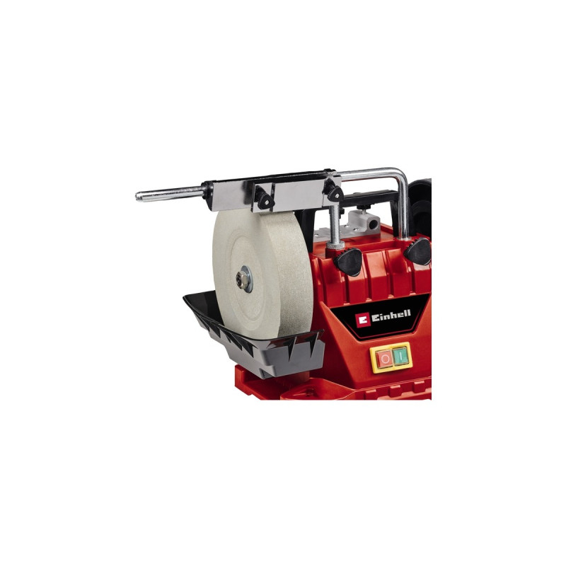 Einhell Nass-Schleifer TC-WG 200, Doppelschleifer(rot/schwarz, 125 Watt)