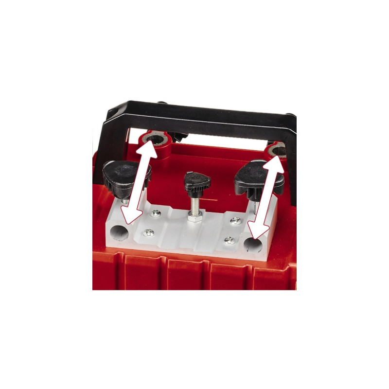 Einhell Nass-Schleifer TC-WG 200, Doppelschleifer(rot/schwarz, 125 Watt)