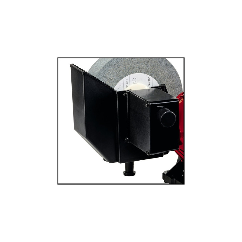 Einhell Nass-Trockenschleifer TC-WD 200/150, Doppelschleifer(rot/schwarz, 250 Watt)