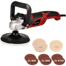 Einhell Polier- und Schleifmaschine CC-PO 1100/150 E, Poliermaschine(rot/schwarz, 1.100 Watt)