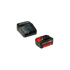 Einhell Power-X-Change Starter-Kit 18Volt 4Ah, Ladegerät(schwarz/rot, Akku + Ladegerät)
