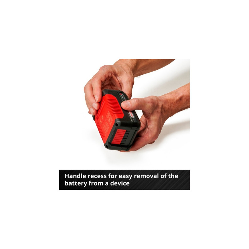 Einhell Power-X-Change Starter-Kit 18Volt 4Ah, Ladegerät(schwarz/rot, Akku + Ladegerät)