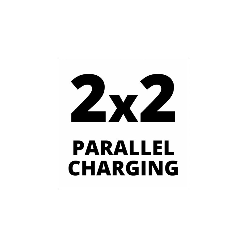 Einhell Power X-Quattrocharger 4A, Ladegerät(rot)