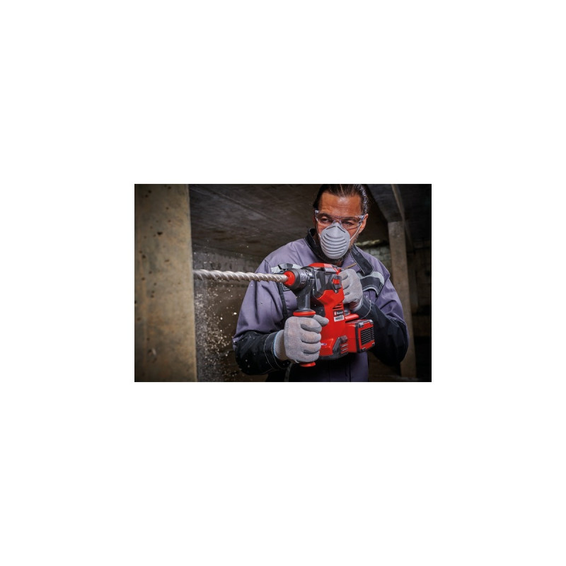 Einhell Professional Akku-Bohrhammer HEROCCO 36/28, 36Volt (2x18Volt)(rot/schwarz, ohne Akku und Ladegerät)