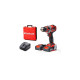 Einhell Professional Akku-Bohrschrauber TE-CD 18/50 Li BL, 18Volt(rot/schwarz, 2x Li-Ionen Akku 2,0Ah)