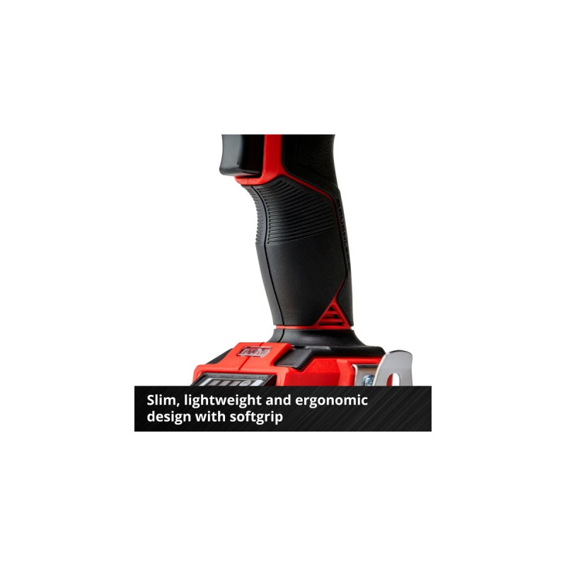 Einhell Professional Akku-Bohrschrauber TE-CD 18/50 Li BL, 18Volt(rot/schwarz, 2x Li-Ionen Akku 2,0Ah)
