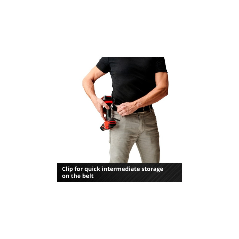 Einhell Professional Akku-Bohrschrauber TE-CD 18/50 Li BL, 18Volt(rot/schwarz, 2x Li-Ionen Akku 2,0Ah)