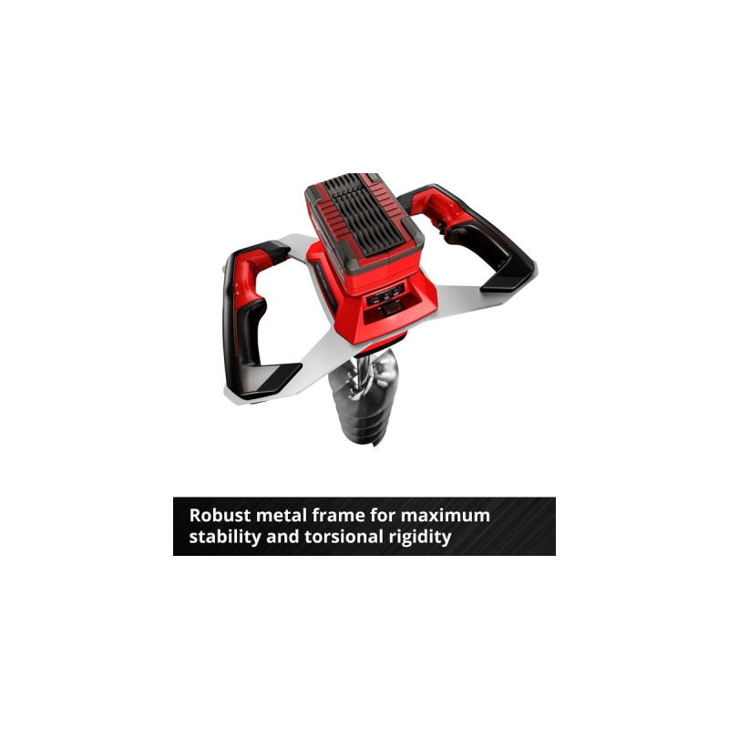 Einhell Professional Akku-Erdbohrer GP-EA 18/150 Li BL - Solo, 18Volt(rot, ohne Akku und Ladegerät)