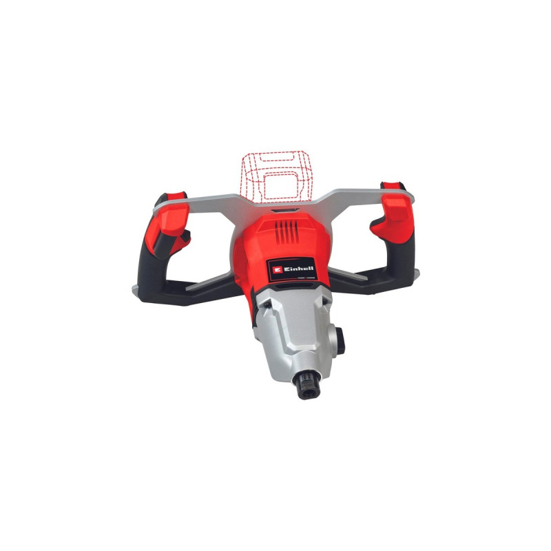 Einhell Professional Akku-Farb-/Mörtelrührer TP-MX 18-2 Li BL - Solo, 18Volt, Rührwerk(rot/schwarz, ohne Akku und Ladegerät)