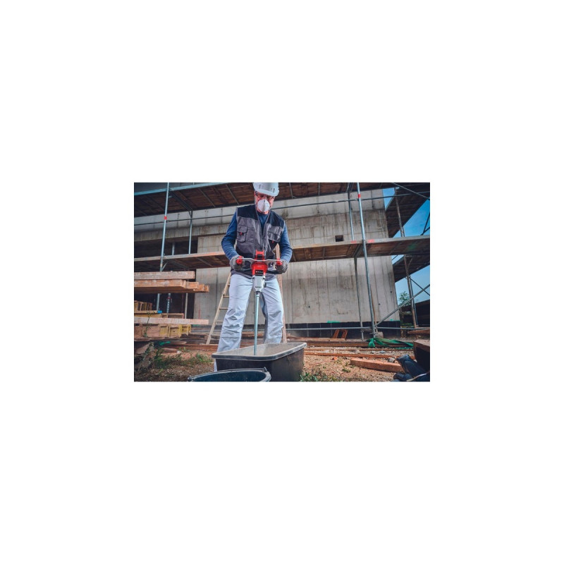 Einhell Professional Akku-Farb-/Mörtelrührer TP-MX 18-2 Li BL - Solo, 18Volt, Rührwerk(rot/schwarz, ohne Akku und Ladegerät)